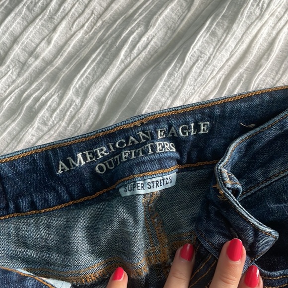 American Eagle Jean shorts, size 0 - Picture 3 of 5